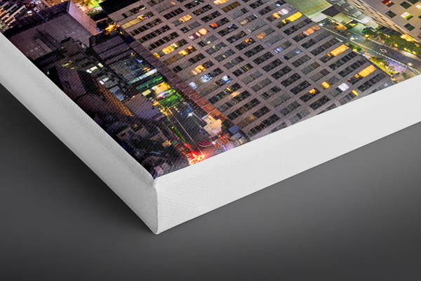 Leinwand | Nächtliche Skyline von Tokio