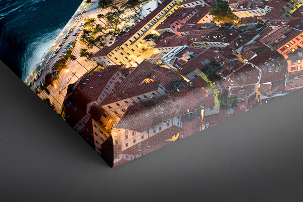 Canvas | Sunset in the Bay of Kotor, Montenegro