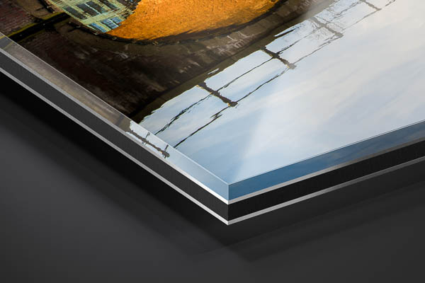 Acrylic Glass | Sunny morning in Amsterdam
