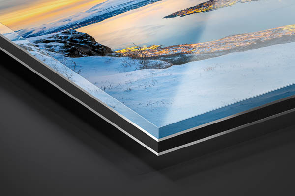 Acrylic Glass | Winter panorama of Tromsø
