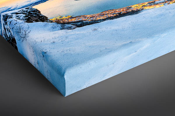 Canvas | Winter panorama of Tromsø