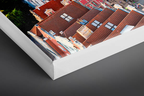 Canvas | Old town of Gdansk from above