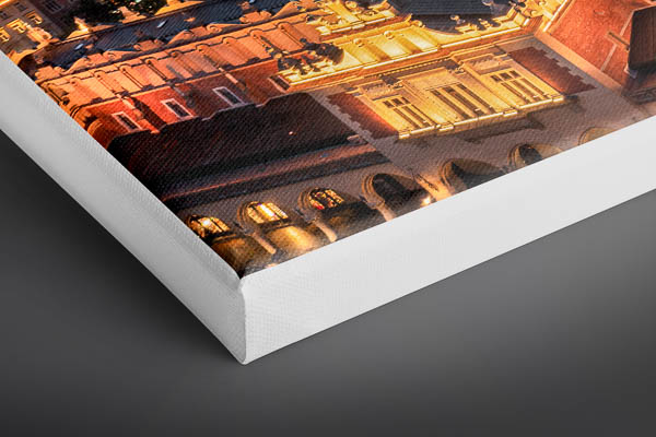 Leinwand | Altstadt von Krakau bei Sonnenaufgang