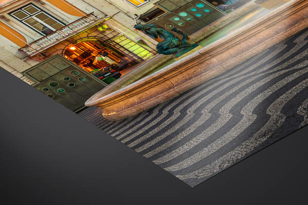 Fine Art Print - Rossio square in Lisbon