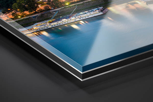 Acrylic Glass | Sunset in Bratislava