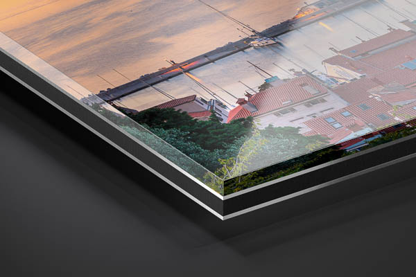 Acrylic Glass | Skyline of Piran