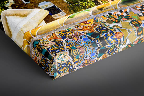 Leinwand | Park Guell in Barcelona
