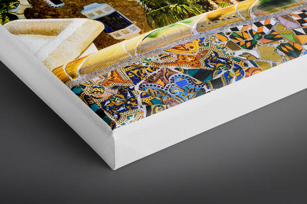 Leinwand | Park Guell in Barcelona