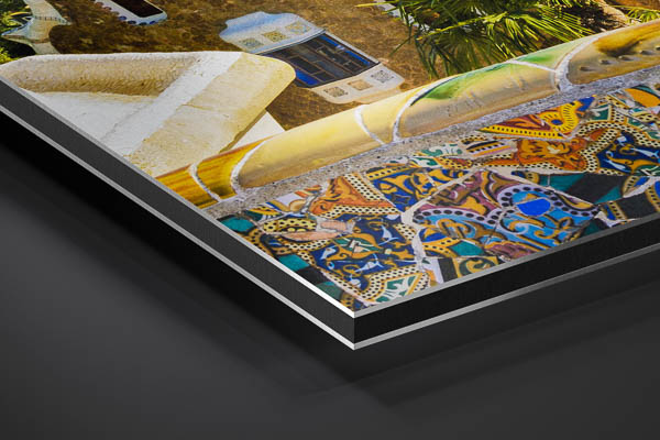 Alu-Dibond | Park Guell in Barcelona