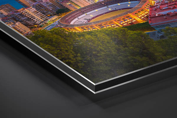 Metal Print - Sunset panorama of Malaga