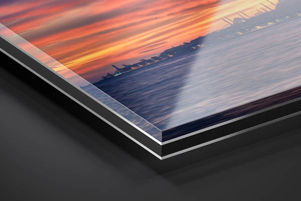 Acrylglas | Sonnenuntergang am Jungfernturm in Istanbul