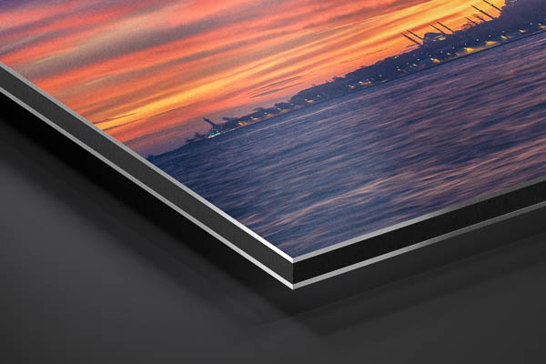 Alu-Dibond | Sonnenuntergang am Jungfernturm in Istanbul