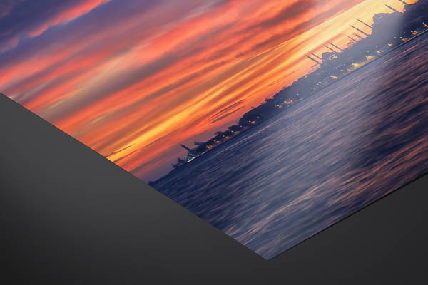 Kunstdruck / Poster | Sonnenuntergang am Jungfernturm in Istanbul