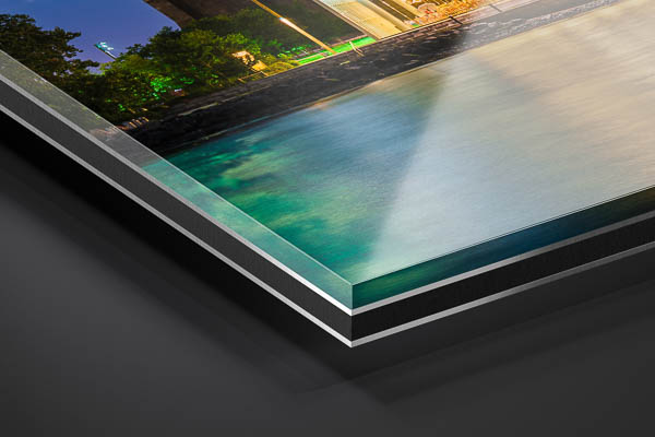 Acrylglas | Manhattan und Brooklyn Bridge in New York