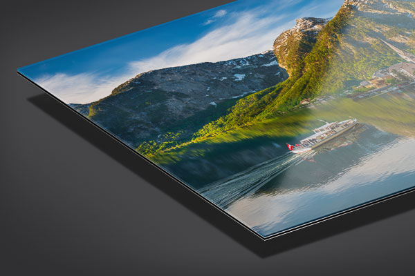 Acrylic Glass | Mountain village Hallstatt in Austria