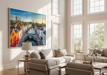 Wall Art | Old town of Bruges