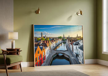 Wall Art | Old town of Bruges