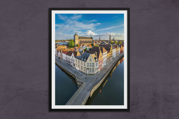 Poster / Kunstdruck | Altstadt von Brügge