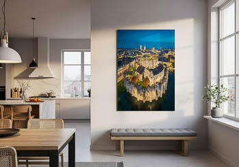 Wall Art | Castle Gravensteen in Ghent