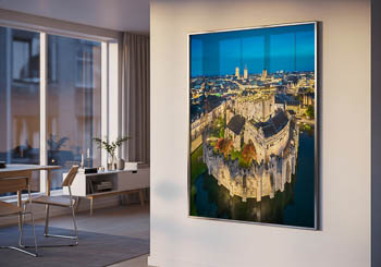 Wandbild | Schloss Gravensteen in Gent