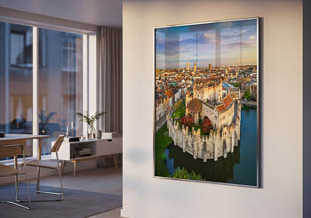 Wandbild | Schloss Gravensteen in Gent