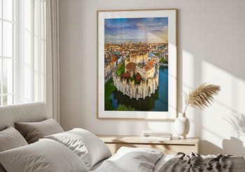 Wall Art | Castle Gravensteen in Ghent