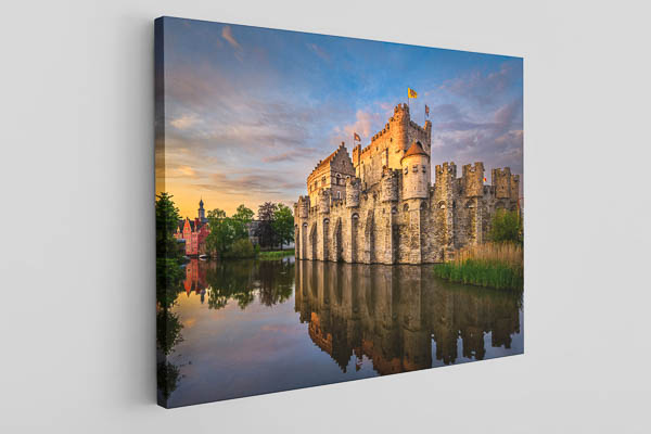 Leinwand | Schloss Gravensteen in Gent