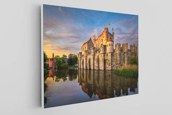 Leinwand | Schloss Gravensteen in Gent