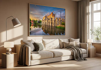 Wall Art | Castle Gravensteen in Ghent