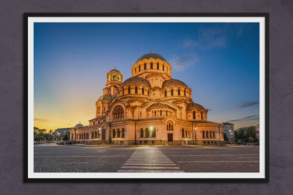 Fine Art Print | Alexander Nevsky Cathedral in Sofia