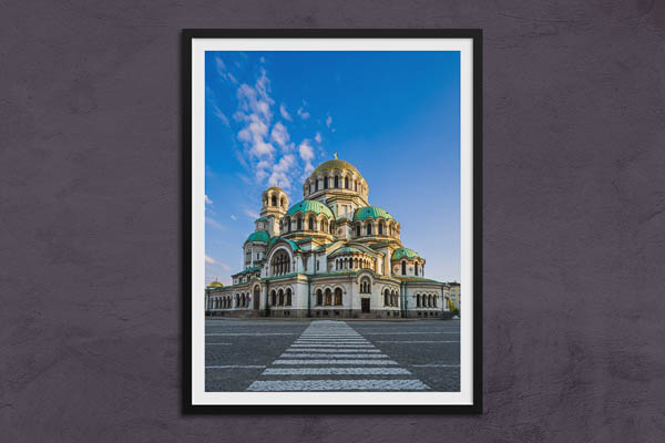 Fine Art Print | Alexander Nevsky Cathedral in Sofia