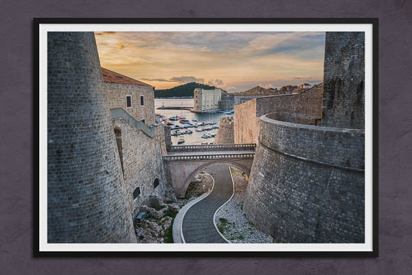 Poster / Kunstdruck | Altstadt von Dubrovnik