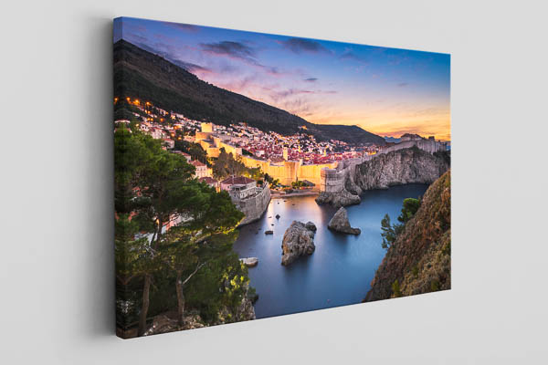 Leinwand | Sonnenaufgang in Dubrovnik