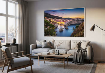 Wandbild | Sonnenaufgang in Dubrovnik