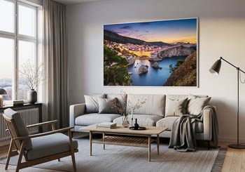 Wandbild | Sonnenaufgang in Dubrovnik