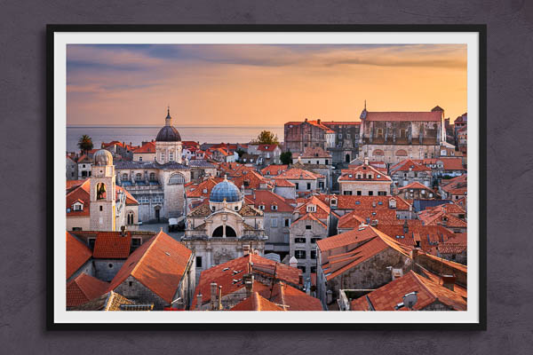 Fine Art Print | Old town of Dubrovnik