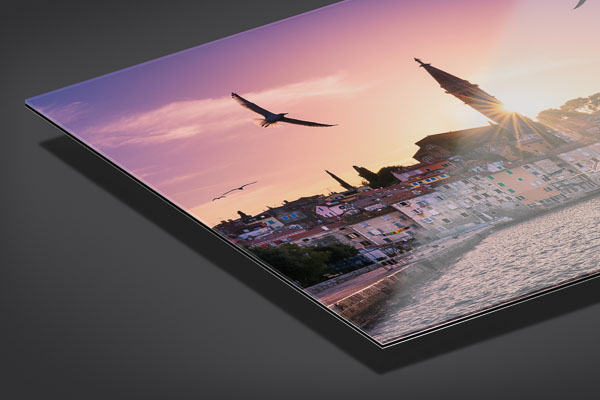 Acrylglas | Sonnenuntergang in Rovinj