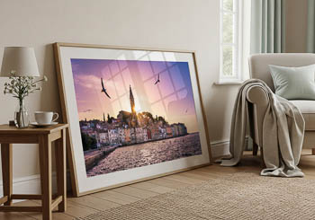 Wandbild | Sonnenuntergang in Rovinj