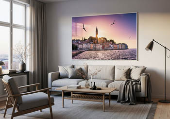 Wandbild | Sonnenuntergang in Rovinj