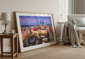 Wall Art | Christmas market in Prague