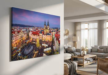 Wall Art | Christmas market in Prague