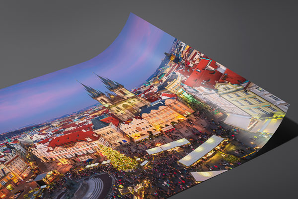 Fine Art Print | Christmas market in Prague