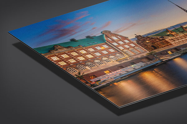 Metal Print - Sunset skyline of Copenhagen