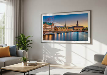 Wandbild | Skyline von Kopenhagen bei Sonnenuntergang