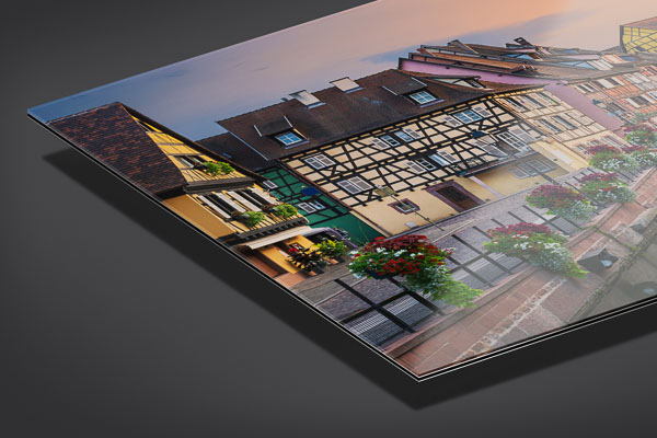 Acrylic Glass | Summer evening in Colmar