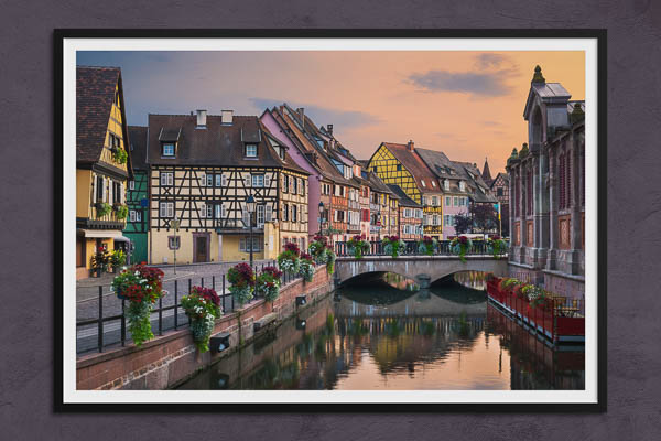 Fine Art Print | Summer evening in Colmar