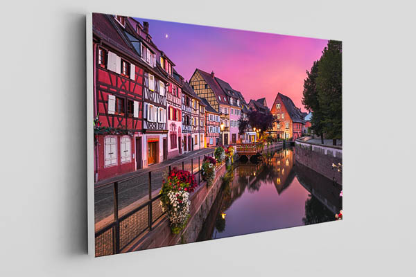 Canvas | Sunset in the old town of Colmar