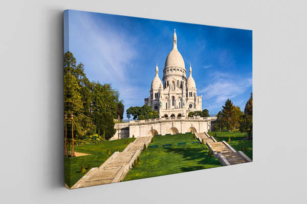 Canvas | Basilica Sacré-Cœur de Montmartre in Paris
