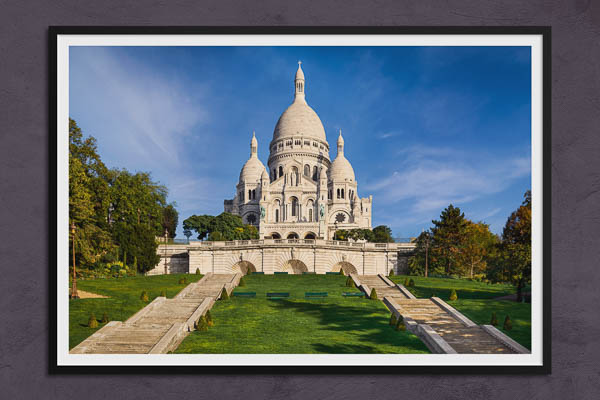 Fine Art Print | Basilica Sacré-Cœur de Montmartre in Paris