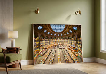 Wall Art | National Library of France in Paris